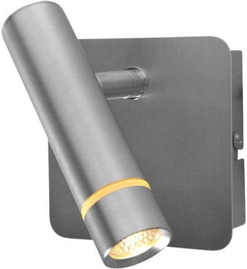 2dekans | Wandlamp Volari 4712ST stalen LED spot met, Ophalen of Verzenden, Nieuw