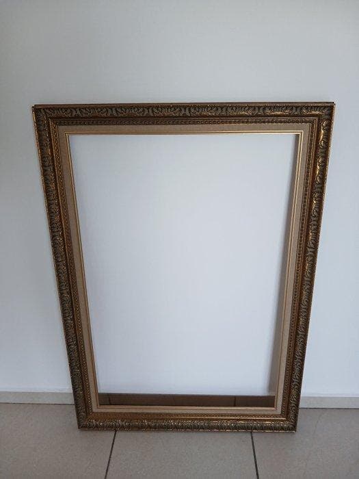 Lijst - Verguld hout - Rococo kader, Antiek en Kunst, Curiosa en Brocante