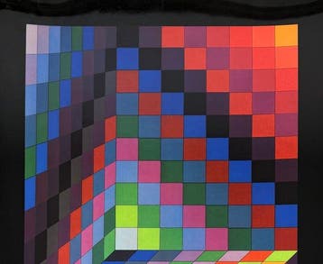 Victor Vasarely (1906-1997) - AXO 77