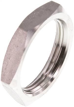 Connectiemoer Rp1 1/2'' RVS, Verzenden, Nieuw