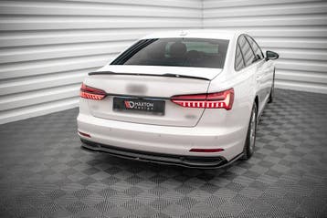 Central Rear Splitter voor Audi A6 C8 Standaard, Ophalen of Verzenden