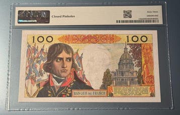 Frankrijk. - 100 Nouveaux Francs - 1961 - Pick 144a