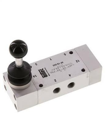 valve à levier central déchappement 5/3 G1/8, Verzenden