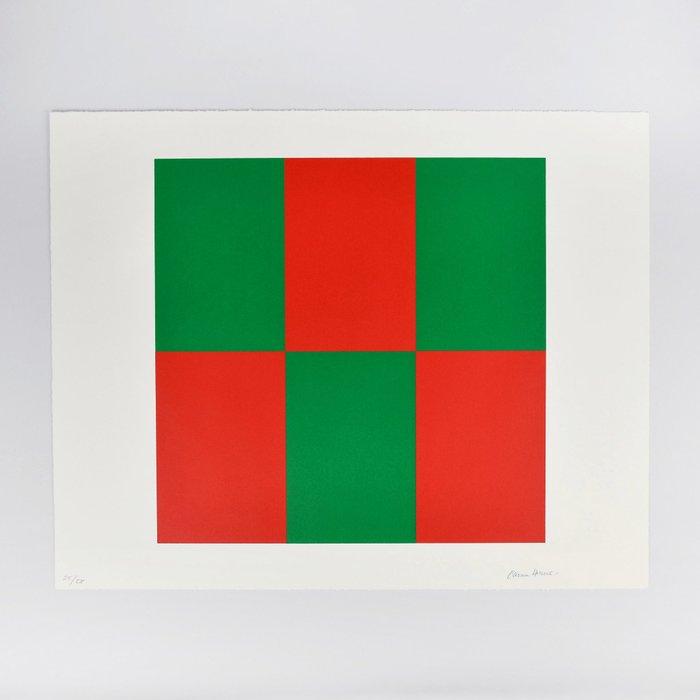 Carmen Herrera (1915-2022) - Verde y Rojo for Studio, Antiquités & Art, Antiquités | Autres Antiquités