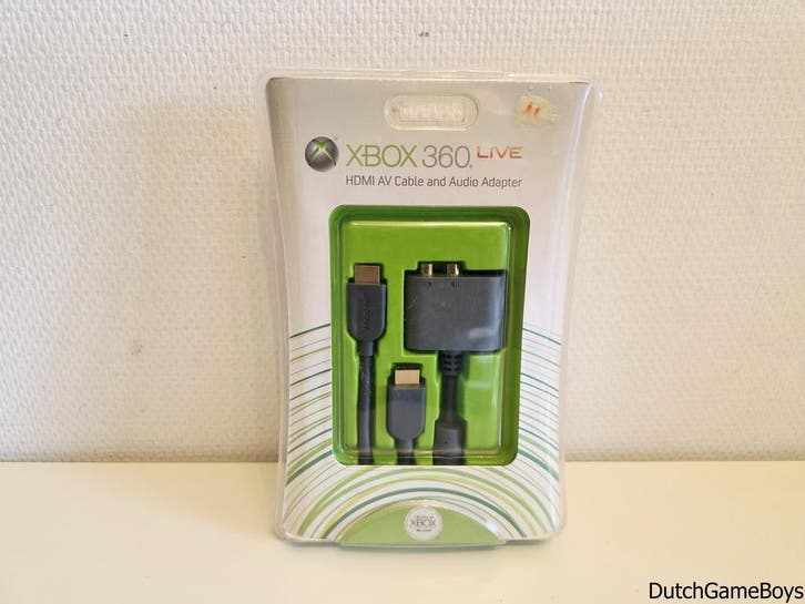 XBOX 360 - HDMI Av Cable And Audio Adapter - New, Games en Spelcomputers, Games | Xbox 360, Gebruikt, Verzenden