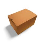 Autolock verzenddoos 310x230x160 mm enkelgolf karton bruin, Ophalen of Verzenden