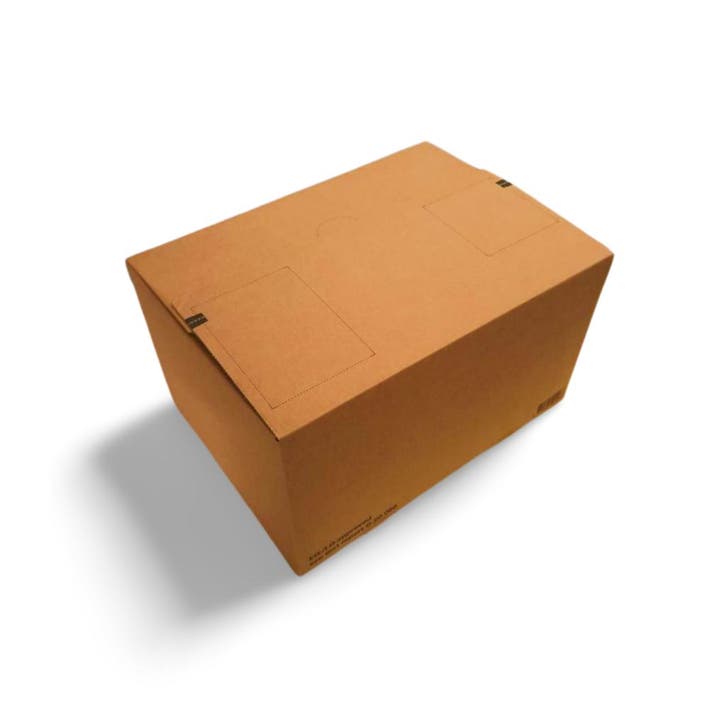 Autolock verzenddoos 310x230x160 mm enkelgolf karton bruin, Zakelijke goederen, Stock en Retail | Verpakking en Verzending, Ophalen of Verzenden