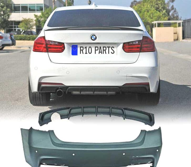 PARE CHOCS ARRIÈRE BMW F30 LOOK M PERFORMANCE PDC, Autos : Pièces & Accessoires, Carrosserie & Tôlerie, Envoi