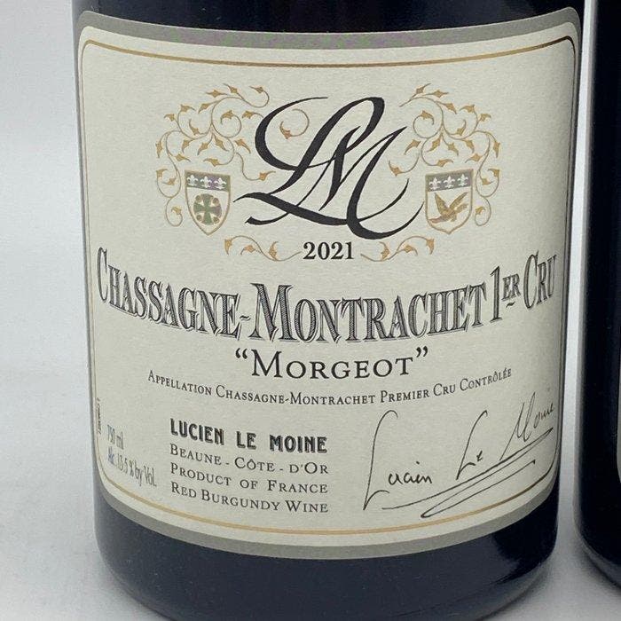 2021 Lucien Le Moine, Morgeot - Chassagne-Montrachet 1er Cru, Verzamelen, Wijnen