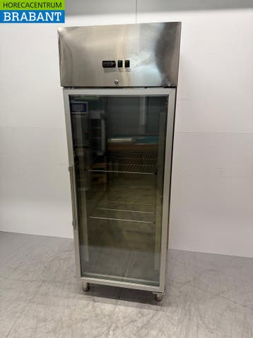 RVS Glasdeur Vriezer 650 liter 230V Horeca, Ophalen of Verzenden, Nieuw in verpakking