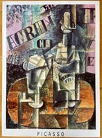Pablo Picasso (1881-1973) - La mesa en un cafe. Botella de, Antiek en Kunst, Antiek | Overige Antiek