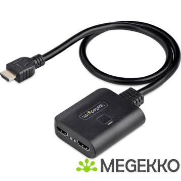 StarTech.com HDMI-SPLITTER-4K60UP video splitter 2x HDMI, Computers en Software, Verzenden, Nieuw