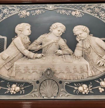 Tegel - Villeroy - Mettlach - 1850-1900 - Plaat in Phanolith, Antiquités & Art
