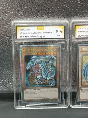 Konami - 2 Card - Yu-Gi-Oh! - 2x Blue-Eyes White Dragon, Nieuw
