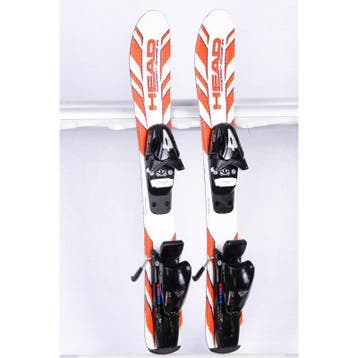 87 kinder skis HEAD SUPERSHAPE SUPER TEAM + Tyrolia SR 4.5, Sport en Fitness, Verzenden, Gebruikt, Head