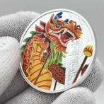 Tuvalu. 1 Dollar 2019 – Chinese New Year – The Original