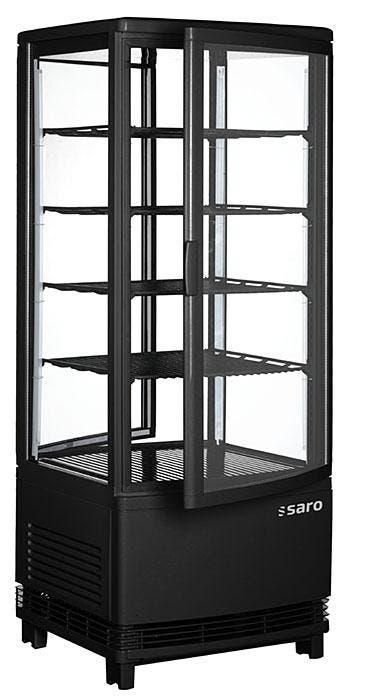 SARO Koelvitrine - SC 100 DT zwart, Zakelijke goederen, Horeca | Keukenapparatuur, Koelen en Vriezen, Verzenden