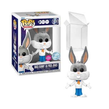 Funko Pop!  Bugs Bunny as Fred Jones (Flocked)  #1239, Verzenden, Nieuw