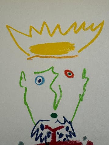 Pablo Picasso (1881-1973) - Le roi II
