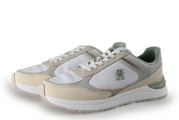 Tommy Hilfiger Sneakers in maat 41 Beige, Verzenden, Beige, Zo goed als nieuw, Sneakers