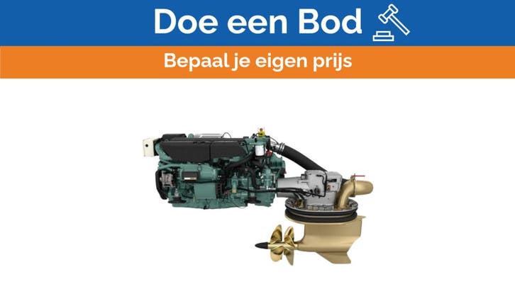 Bieden: New Volvo Penta IPS500 engine set 2x, Watersport en Boten, Buiten- en Binnenboordmotoren, Ophalen of Verzenden