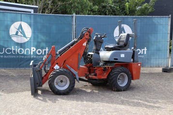 Veiling: Kniklader Agri Power 25 Diesel 2013, Ophalen