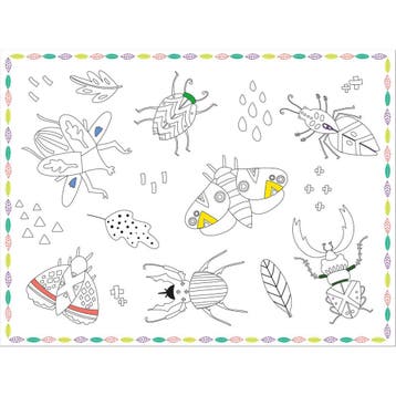 Insecten Placemats 6st, Verzenden, Nieuw