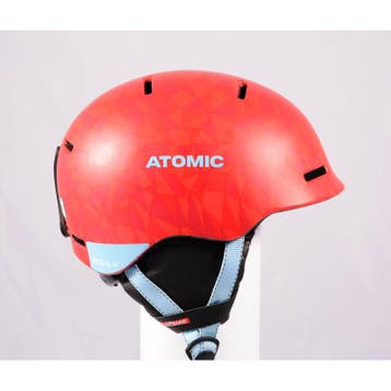 46 47 48 skihelm/snowboardhelm ATOMIC MENTOR JR, Red/blue, v, Sport en Fitness, Verzenden, Gebruikt, Atomic