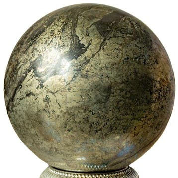 pyriet Fine Large Pyrite Quality Sphere - Hoogte: 10 cm -, Collections