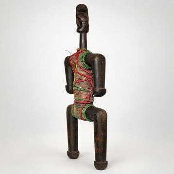 Grote vruchtbaarheidspop Janus, 46 cm - Namji - Kameroen