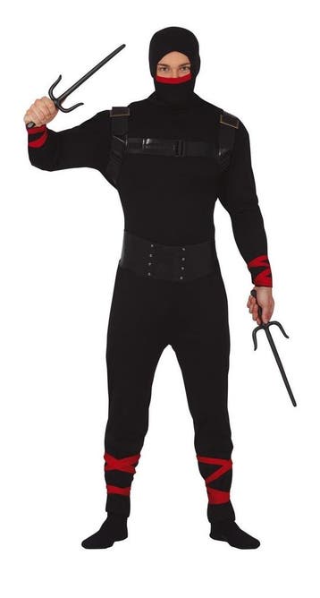 Ninja Kostuum Kind Zwart, Verzenden, Nieuw
