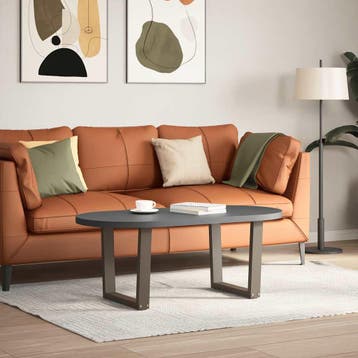 vidaXL Salontafelpoten 2 st V-vormig 60x(42-43,3) cm staal, Verzenden, Nieuw