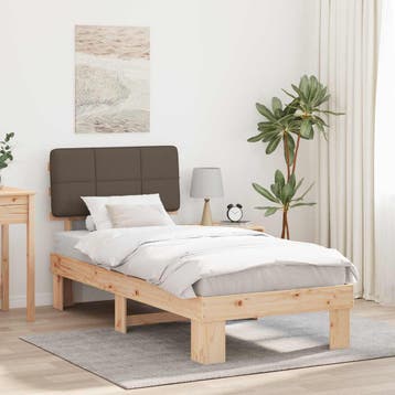 Grenen Bed 90x200 | Tweede kansje | OP = OP (bedframe), Huis en Inrichting, 90 cm, Verzenden, Zo goed als nieuw, Minimalistisch