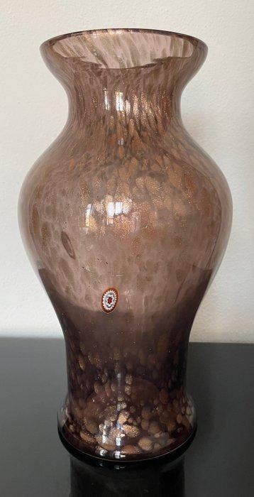 Vaas - Muranoglas - veelkleurige murrine