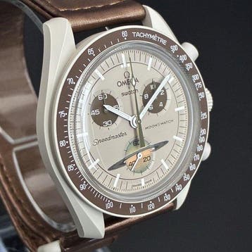 Omega x Swatch - MoonSwatch - Mission to Saturn - Zonder, Nieuw