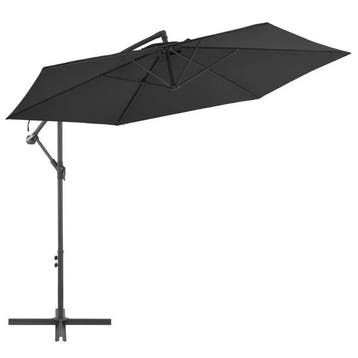 Zweefparasol 300cm Zwart | 36% korting | Retour Deal, Verzenden