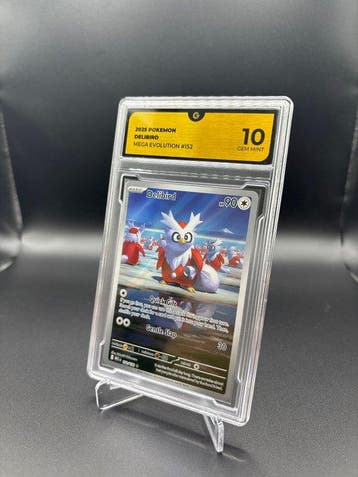 Pokémon - 1 Graded card - Delibird 152 Mega Evolution - GG