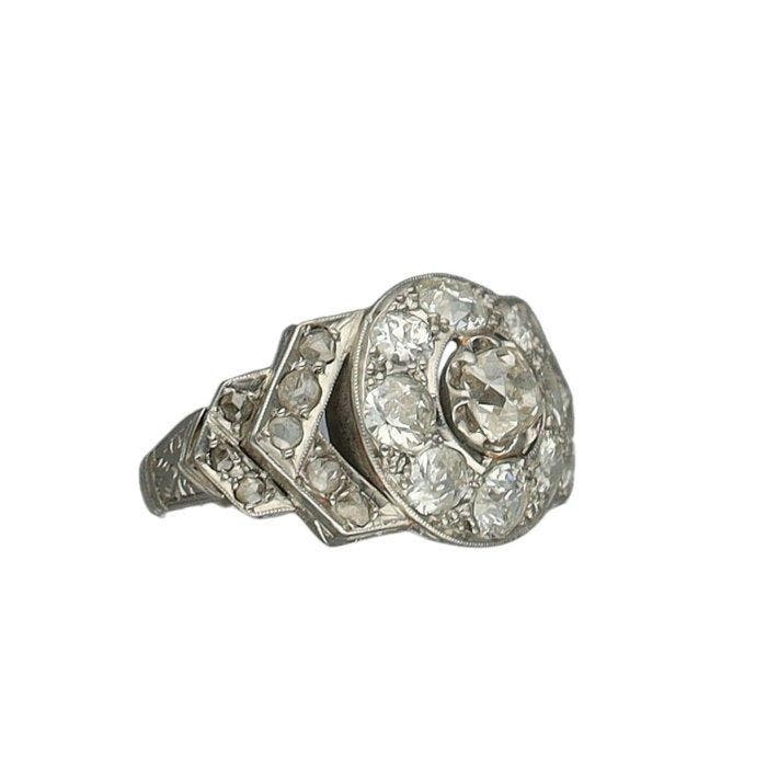 Bague Platine Diamant (Naturelle), Bijoux, Sacs & Beauté, Bagues