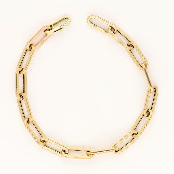 Bracelet - 14 carats Or jaune - Fermé à jamais, Bijoux, Sacs & Beauté, Bijoux anciens