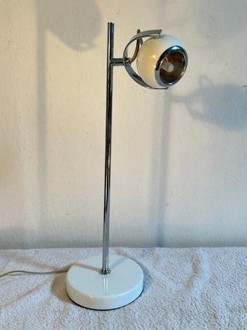 Tafellamp - Eye ball - Aluminium, Staal