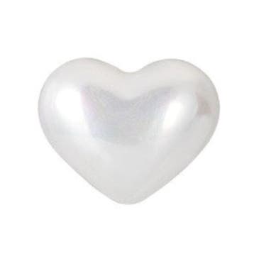 Fako Bijoux - Magnetische Mini Broche - Parel Hart -, Verzenden