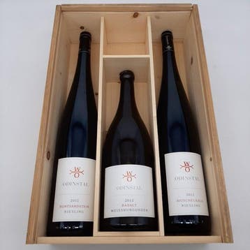 2012 Odinstal: Buntsandstein Riesling, Muschelkalk Riesling,, Nieuw