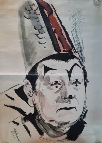 Fellini - Poster cinematografico - Poster film I Clowns
