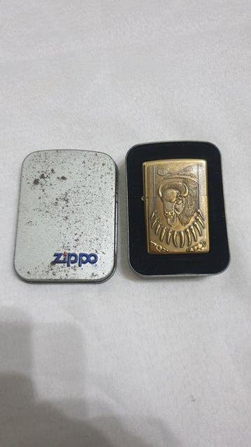 Zippo - Zonder minimumprijs - Zakaansteker - Verguld, Nieuw