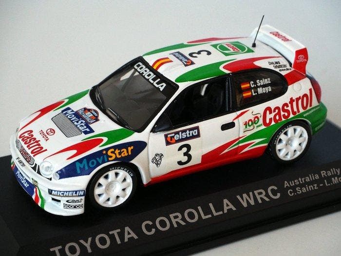 Altaya 1:43 - Voiture miniature (4) - Toyota Corolla WRC, Hobby en Vrije tijd, Modelauto's | 1:5 tot 1:12