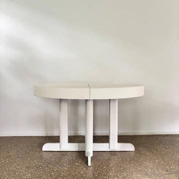 Uitschuifbare tafel - Hout - Vintage houten uitklapbare