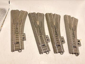 Märklin H0 - 24611/12 - Modeltreinsporen (8) - 8 rechte C