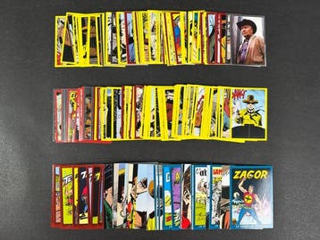 Panini Tex LEroe del West Complete Loose Sticker Set +, Collections