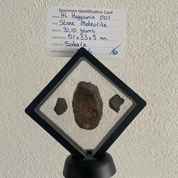 Météorite Al Haggounia 001 Météorite authentique – 3