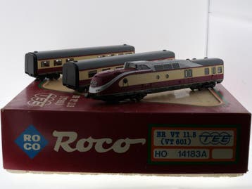 Schaal H0 Roco 14183A dieseltreinstel BR VT11.5 (VT 601)..., Wisselstroom, Ophalen of Verzenden, Roco, Gebruikt